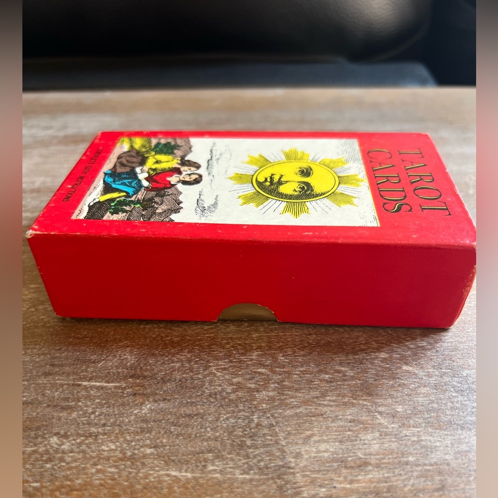𝓥𝓲𝓷𝓽𝓪𝓰𝓮 𝓣𝓪𝓻𝓸𝓽 𝓒𝓪𝓻𝓭𝓼 1970 1JJ AG MÜLLER + CIE tarot - Picture 5 of 9